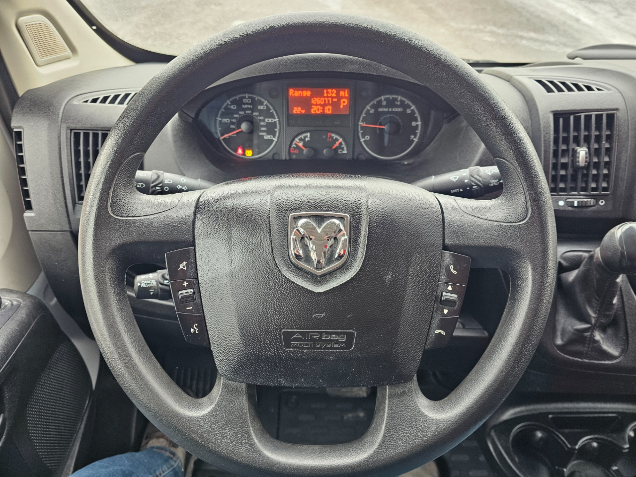 RAM ProMaster Cargo Van 1500 Low Roof 136" WB 2019