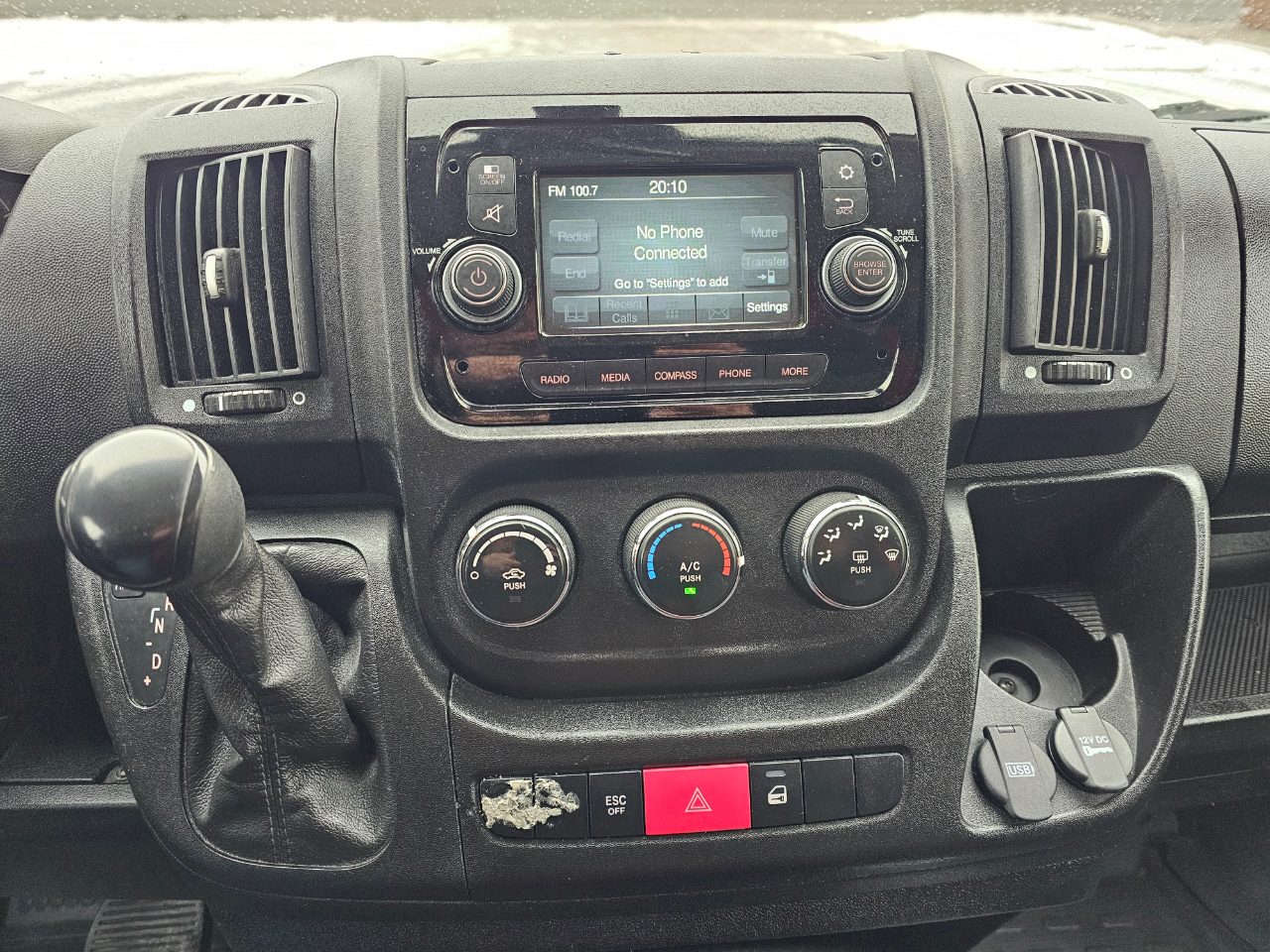 RAM ProMaster Cargo Van 1500 Low Roof 136" WB 2019