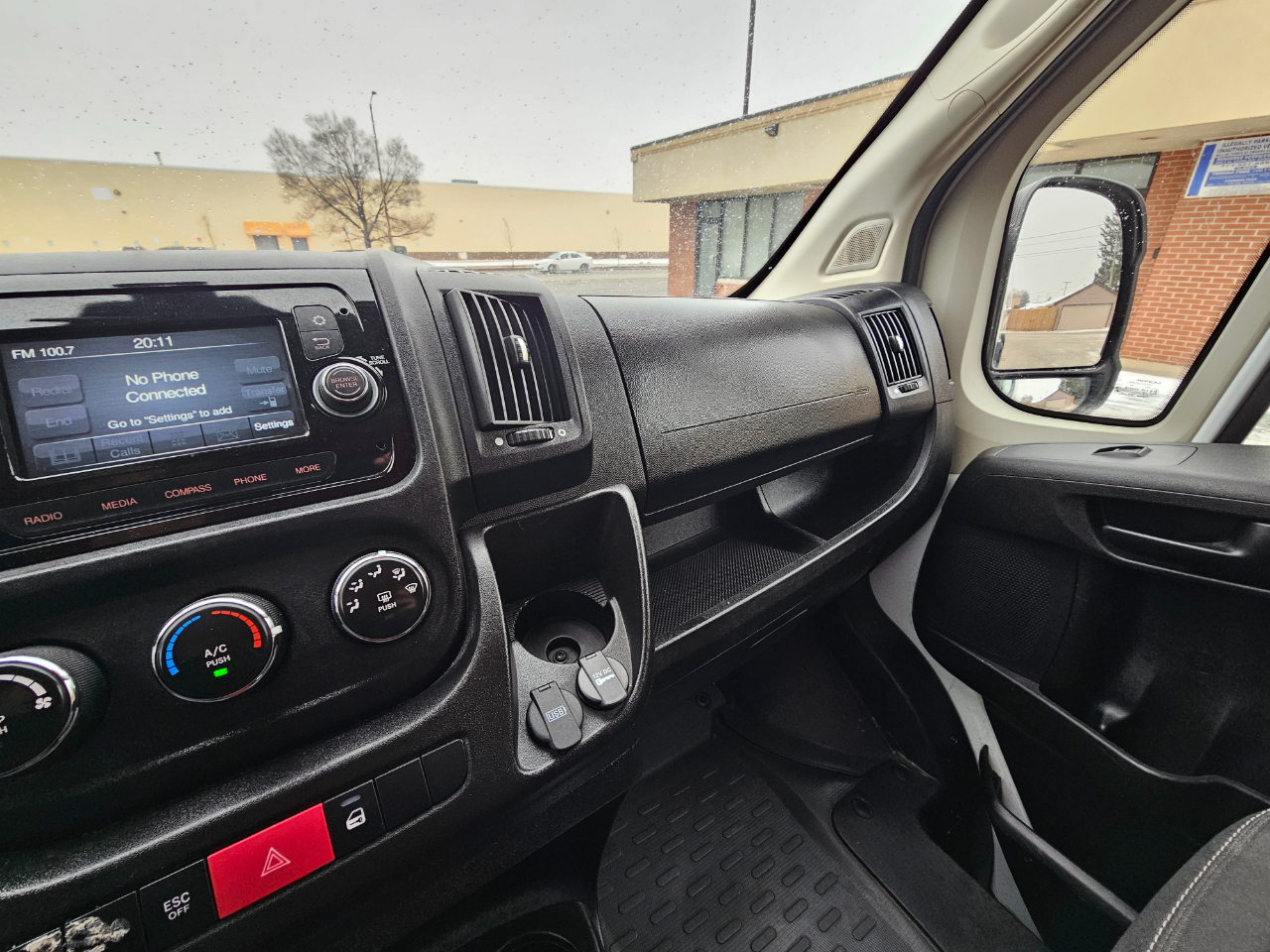 RAM ProMaster Cargo Van 1500 Low Roof 136" WB 2019