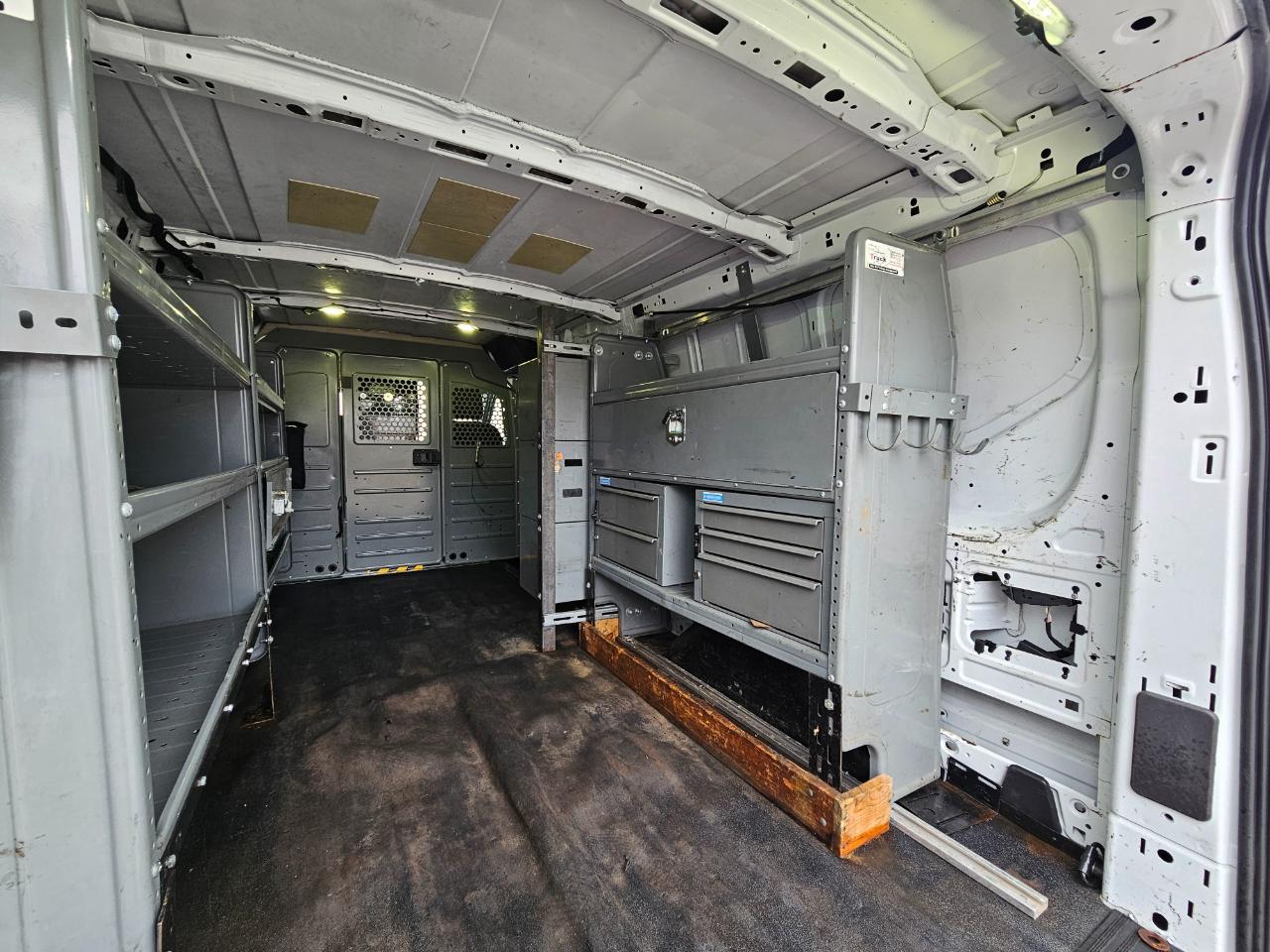 Ford Transit Van T-250 148" Low Rf 9000 GVWR Swing-Out RH Dr 2017