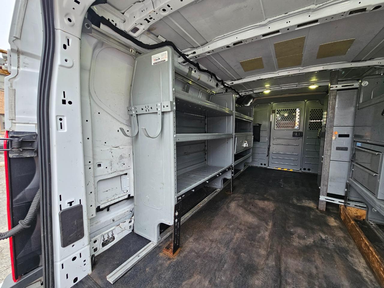 Ford Transit Van T-250 148" Low Rf 9000 GVWR Swing-Out RH Dr 2017