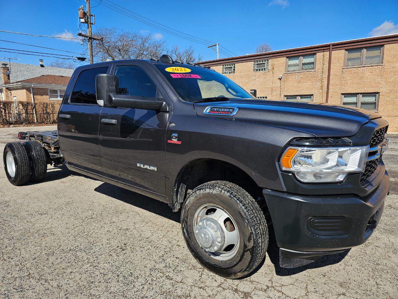 RAM 3500 Chassis Cab Tradesman 2WD Crew Cab 60" CA 172.4" WB 2022