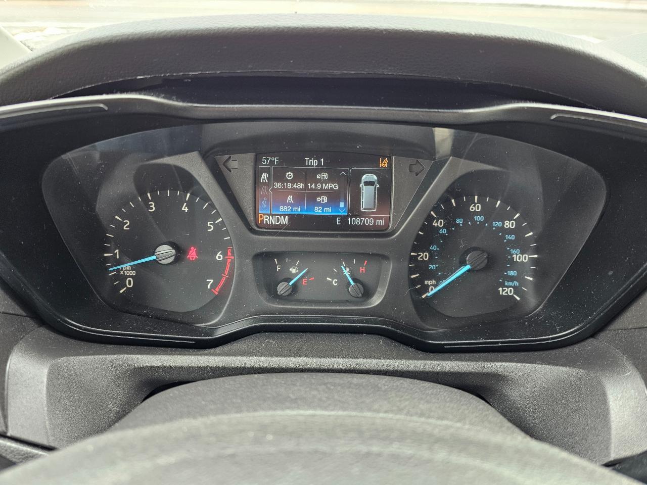 Ford Transit Van T-350 148" EL Hi Rf 9500 GVWR Sliding RH Dr 2018