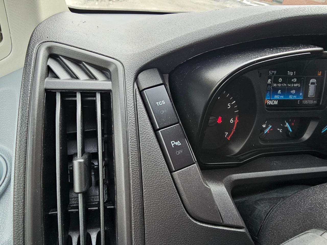 Ford Transit Van T-350 148" EL Hi Rf 9500 GVWR Sliding RH Dr 2018