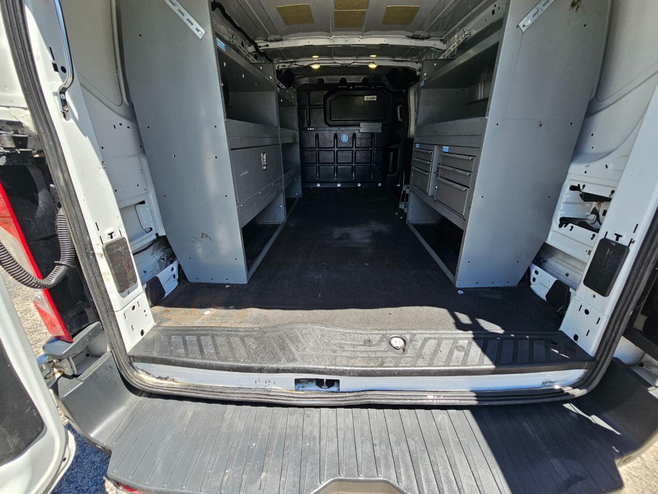 Ford Transit Van T-350 148" Low Rf 9500 GVWR Swing-Out RH Dr 2017