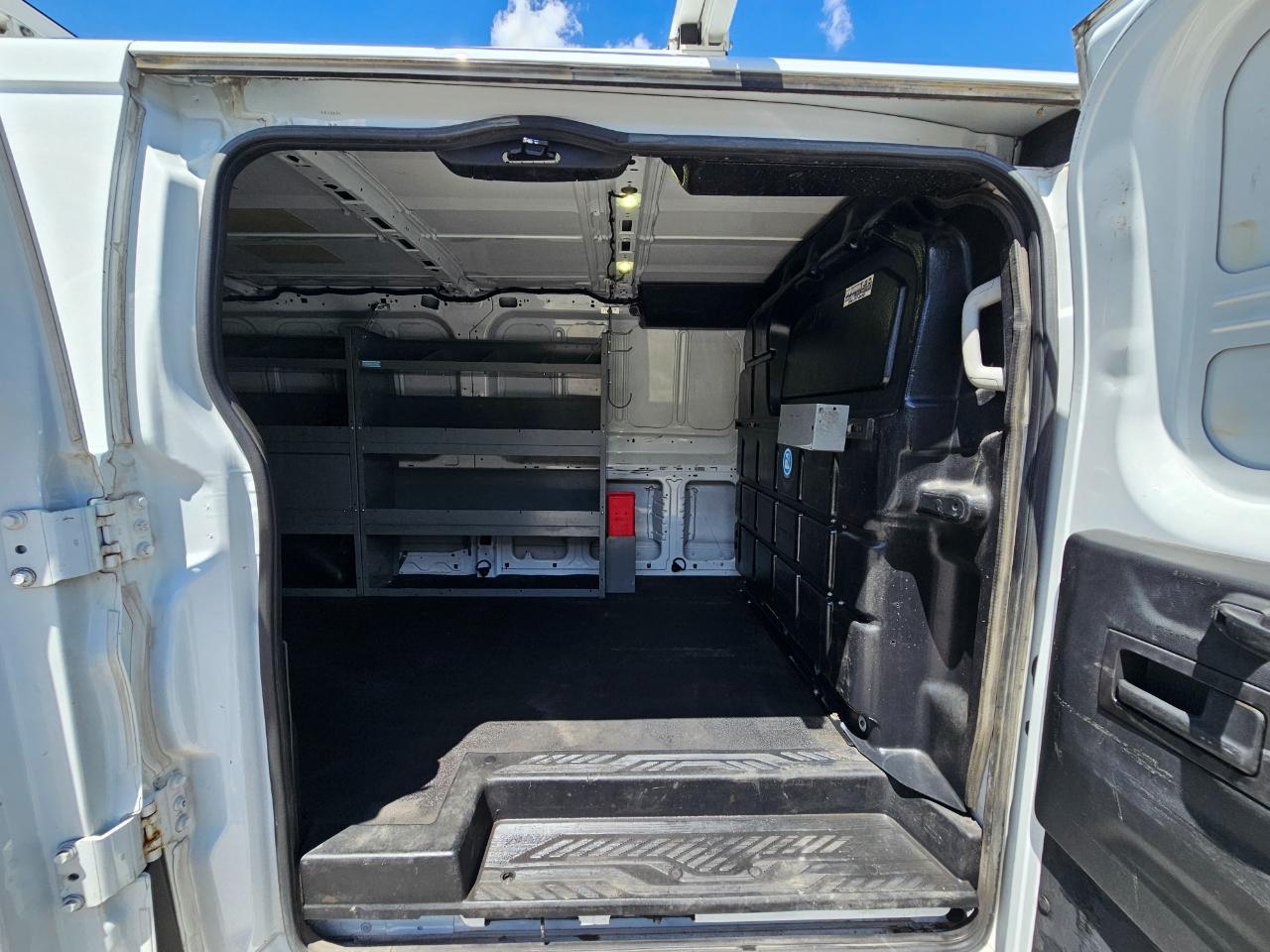 Ford Transit Van T-350 148" Low Rf 9500 GVWR Swing-Out RH Dr 2017