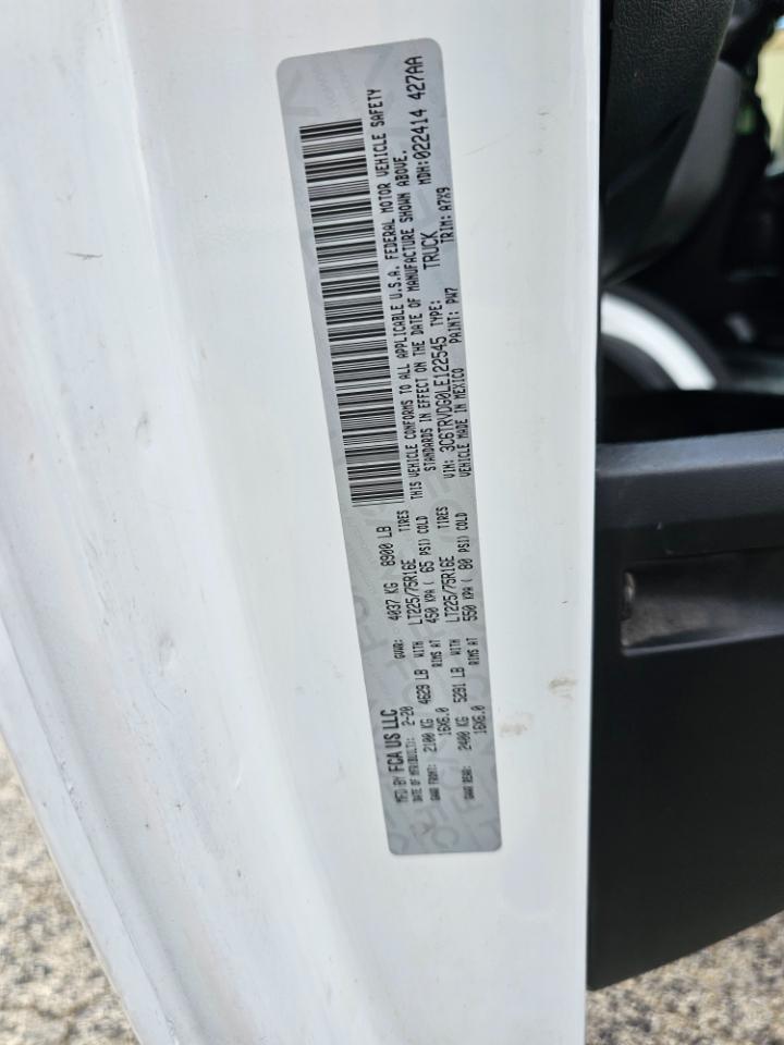 RAM ProMaster Cargo Van 2500 High Roof 159" WB 2020