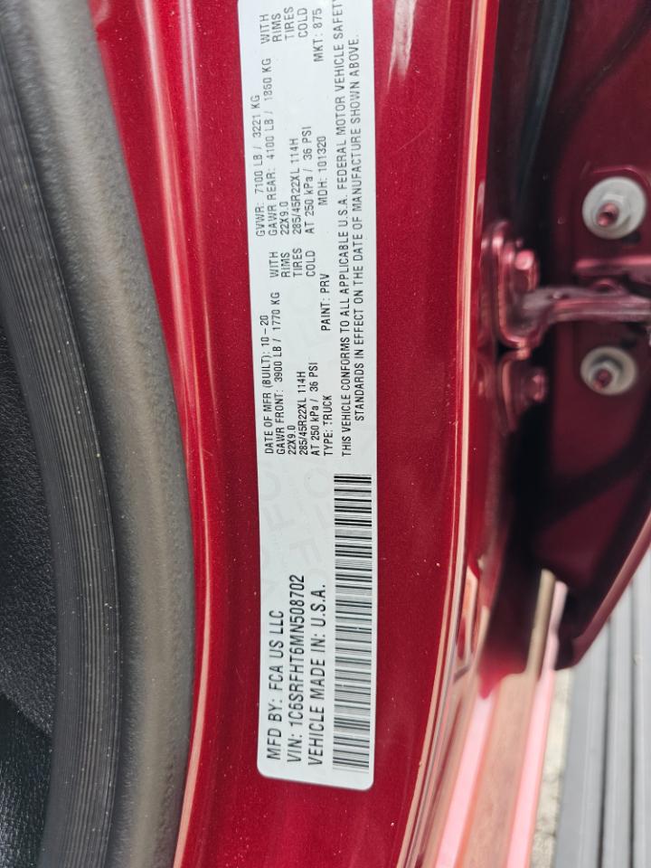 RAM 1500 Limited 4x4 Crew Cab 5'7" Box 2021