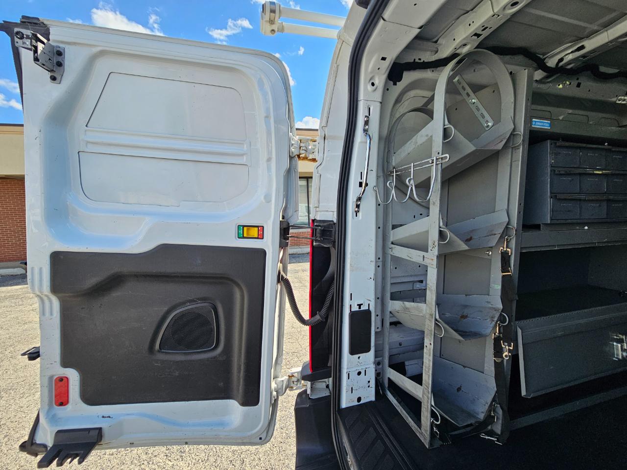 Ford Transit Van T-350 148" Low Rf 9500 GVWR Swing-Out RH Dr 2017