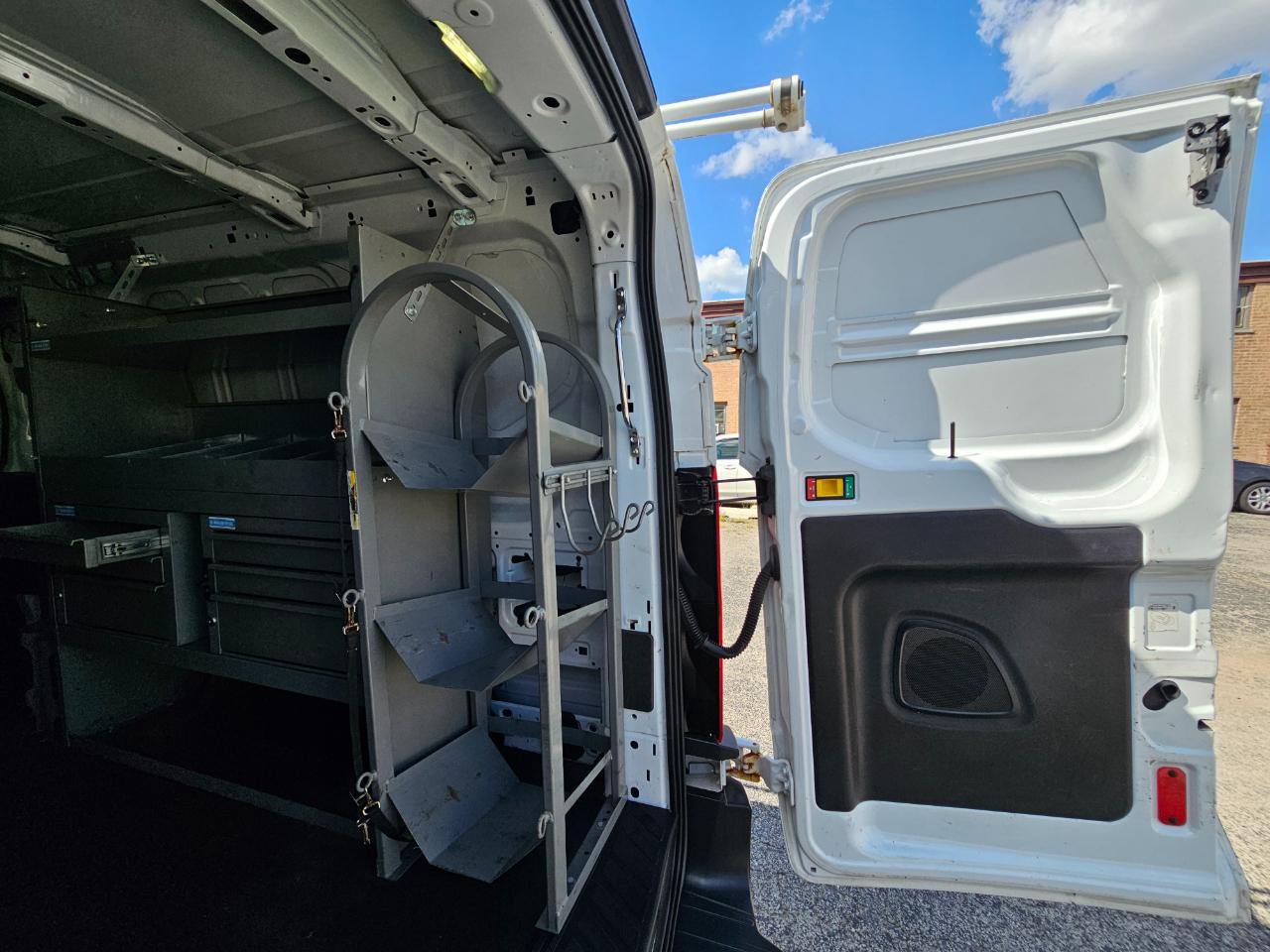 Ford Transit Van T-350 148" Low Rf 9500 GVWR Swing-Out RH Dr 2017