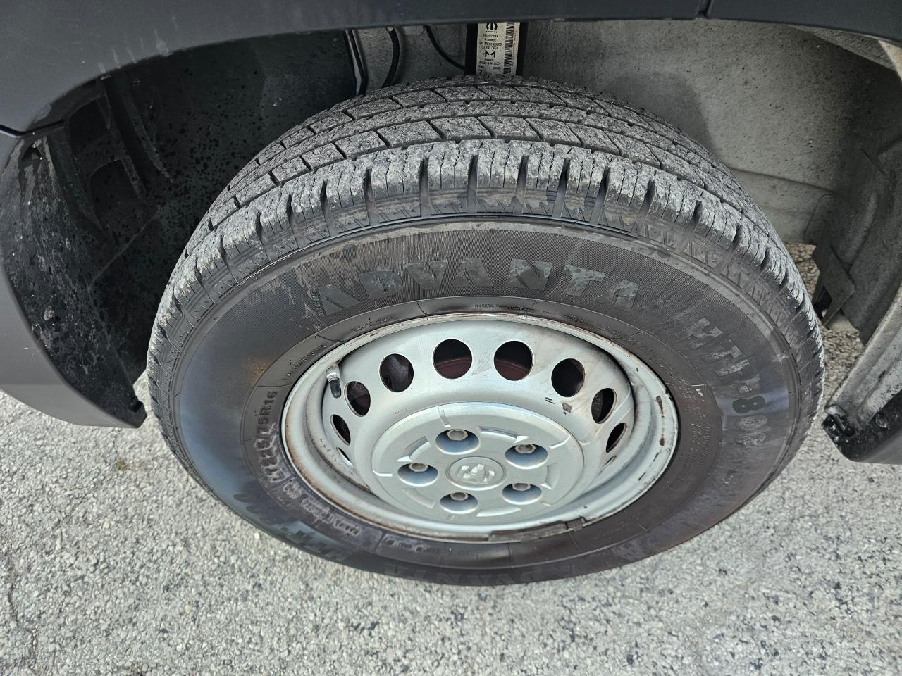 RAM ProMaster Cargo Van Tradesman 2500 High Roof 136" WB w/Pass Seat 2024