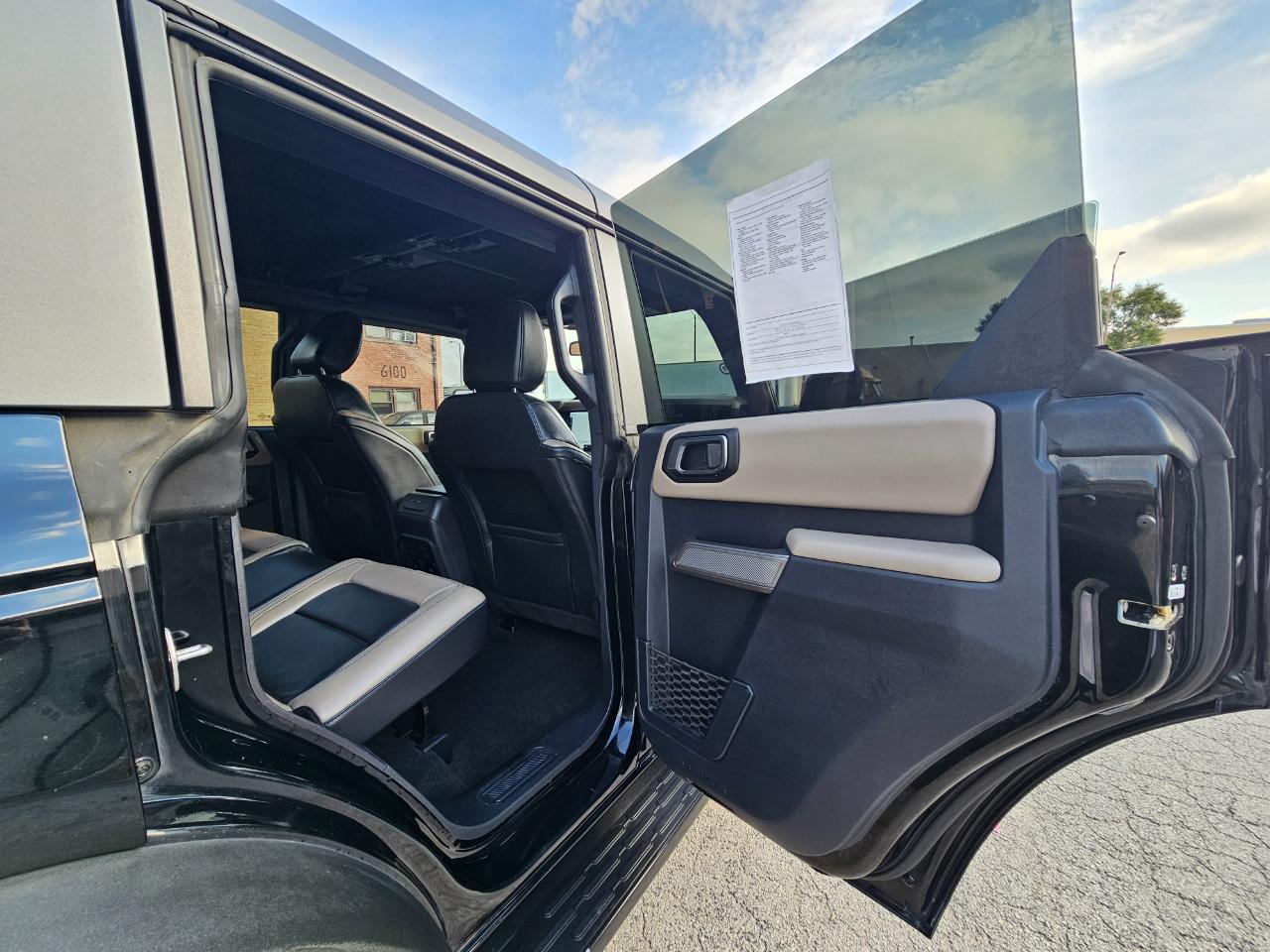 Ford Bronco Black Diamond 4 Door Advanced 4x4 2021