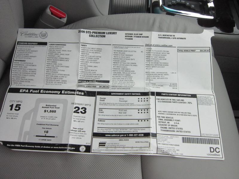 Cadillac DTS Luxury I 2009