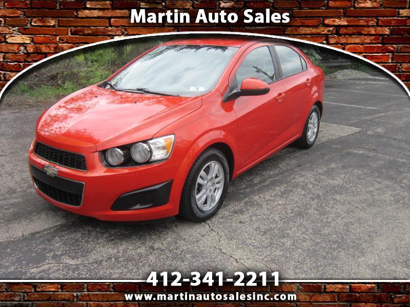 2012 Chevrolet Sonic 2LS Sedan