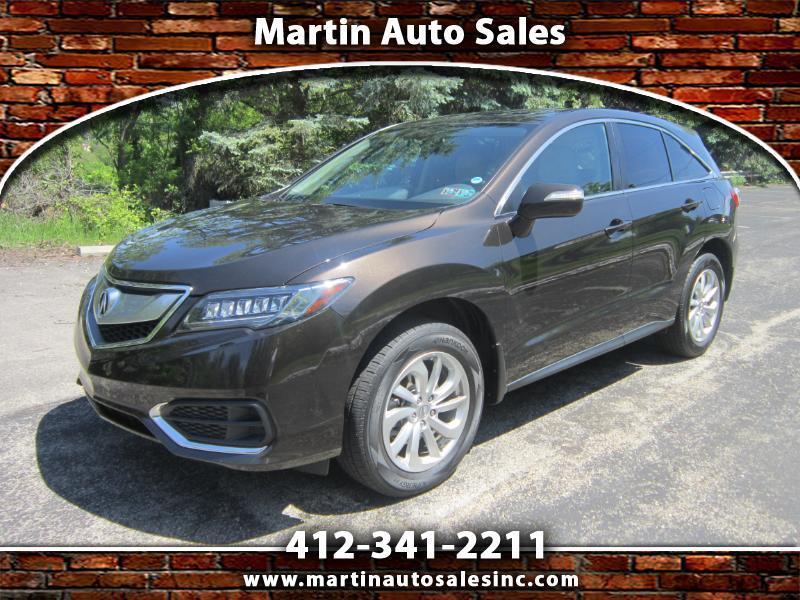 2018 Acura RDX 6-Spd AT AWD
