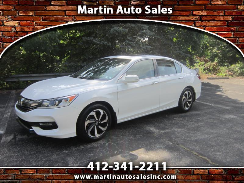 2017 Honda Accord EX-L Sedan V6 CVT w/ Honda Sensing 6-Spd AT