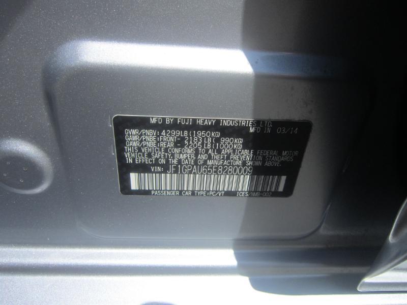 Subaru Impreza 2.0i Sport Limited 2014