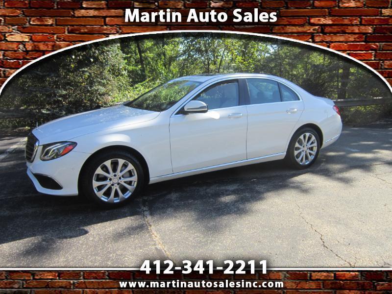 2017 Mercedes-Benz E-Class E300 Luxury 4MATIC Sedan