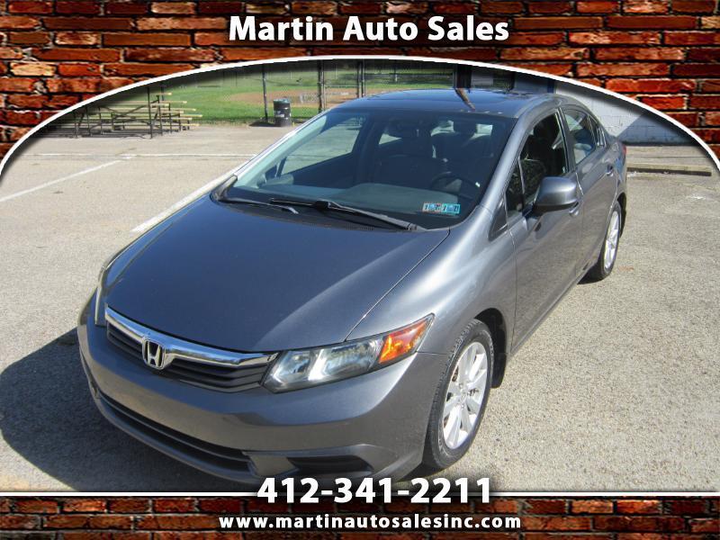 2012 Honda Civic EX Sedan 5-Speed AT