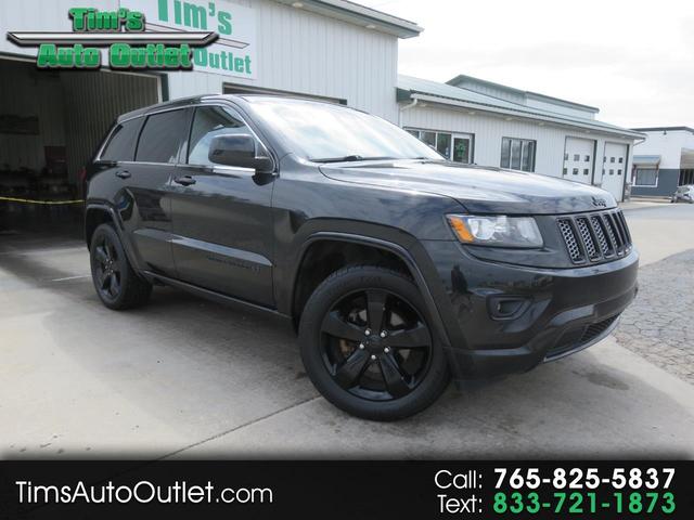 Brilliant Black Crystal Pearlcoat 2015 Jeep Grand Cherokee Altitude 4WD SUV / Crossover Four-Wheel Drive Automatic