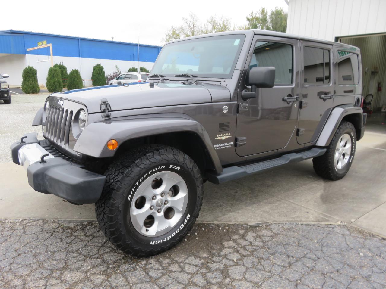 Jeep Wrangler Unlimited 4WD 4dr Sahara 2014