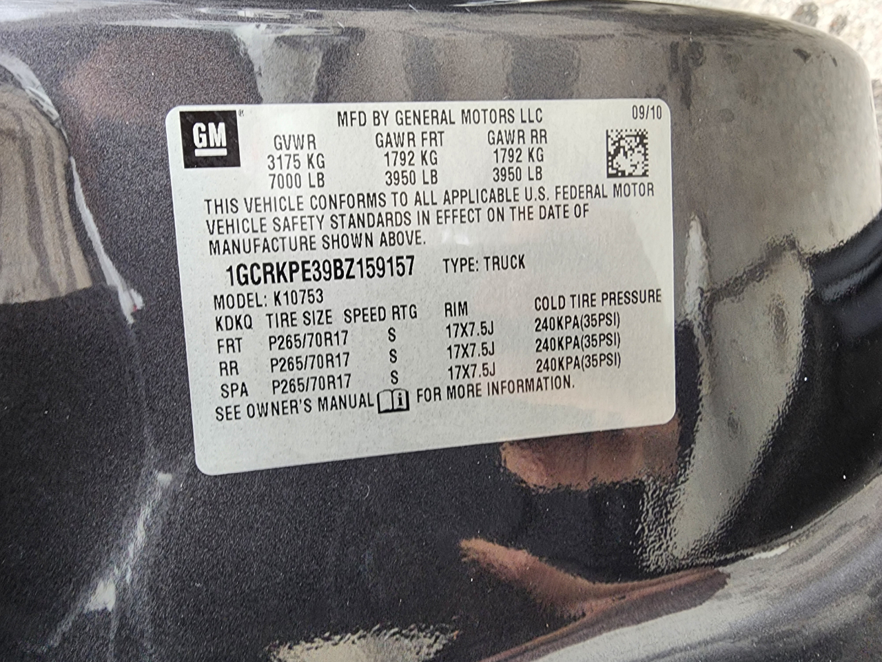 Chevrolet Silverado 1500 Work Truck Ext. Cab 4WD 2011