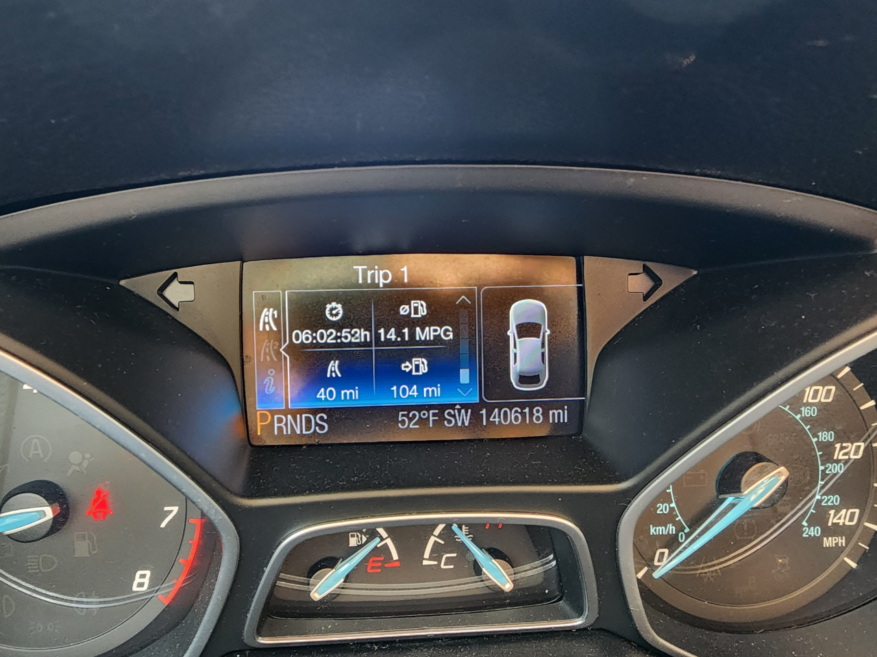 Ford Focus Titanium Hatch 2014