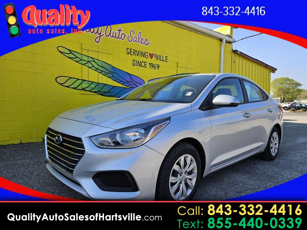 Used 2021 Hyundai Accent SE Sedan IVT for Sale in Hartsville SC 29550