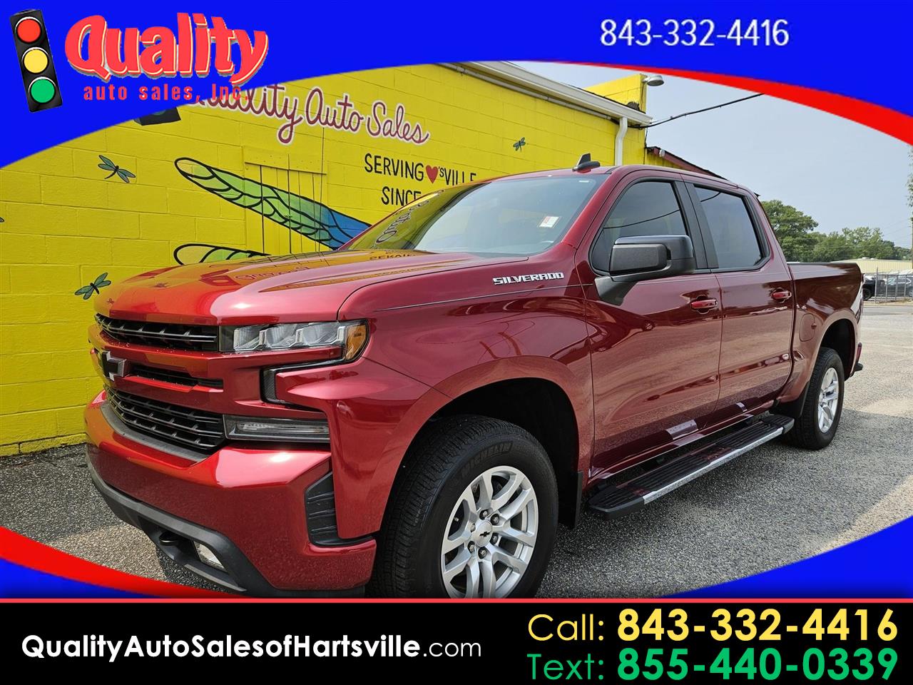 Used 2021 Chevrolet Silverado 1500 2WD Crew Cab 147" RST for Sale in
