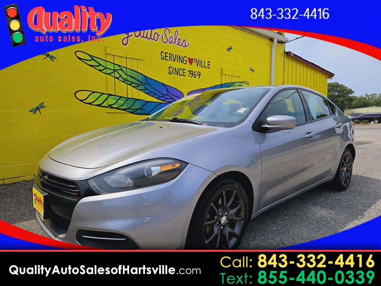 Used 2015 Dodge Dart 4dr Sdn SE for Sale in Hartsville SC 29550 Quality
