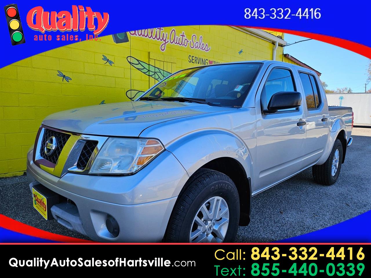 2019 Nissan Frontier Crew Cab 4x4 SV Auto *Ltd Avail*