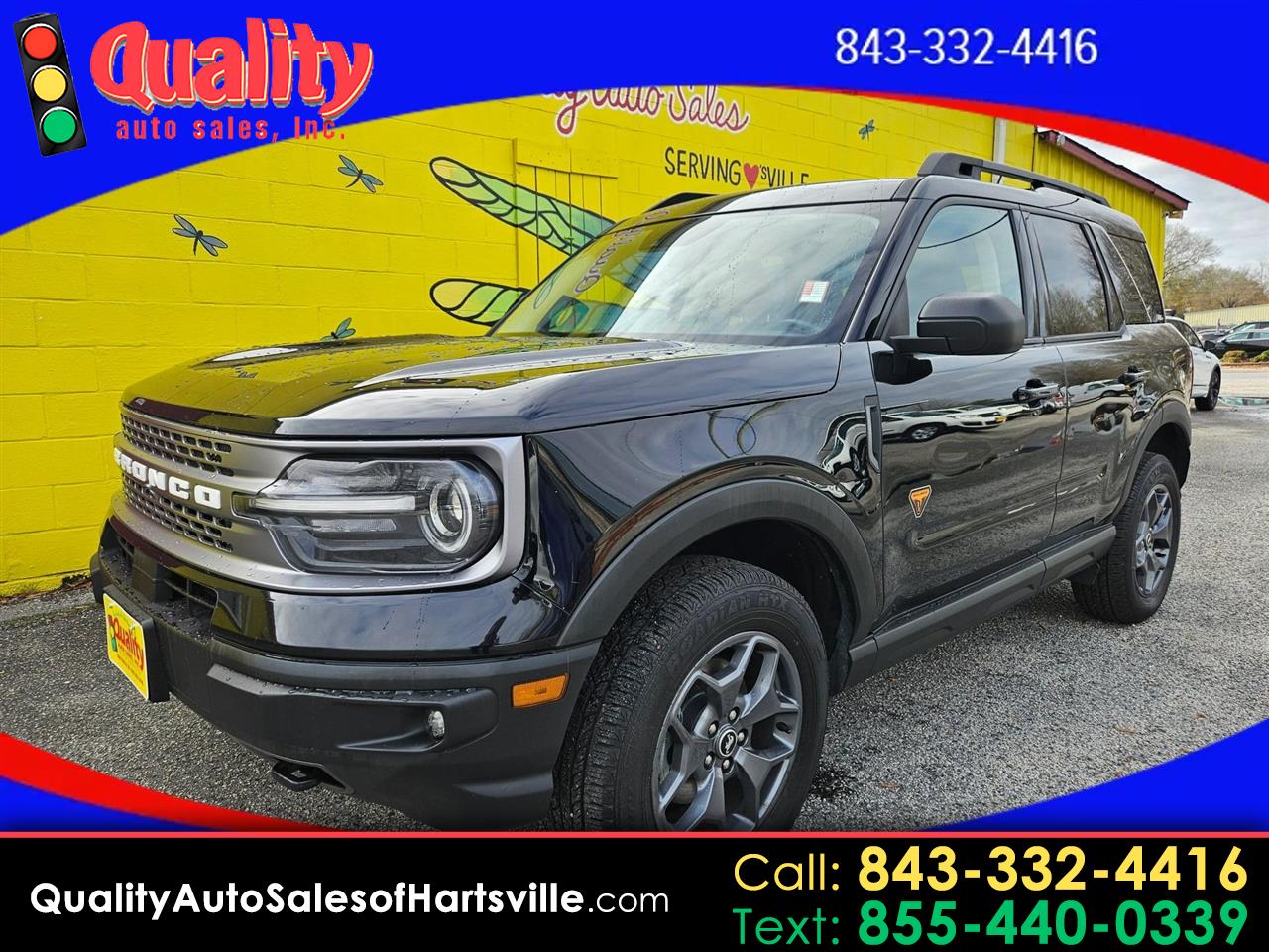 2021 Ford Bronco Sport Badlands 4x4 *Ltd Avail*