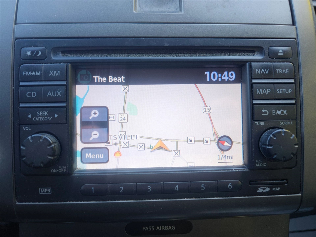 Nissan Sentra 4dr Sdn I4 CVT 2.0 S 2012