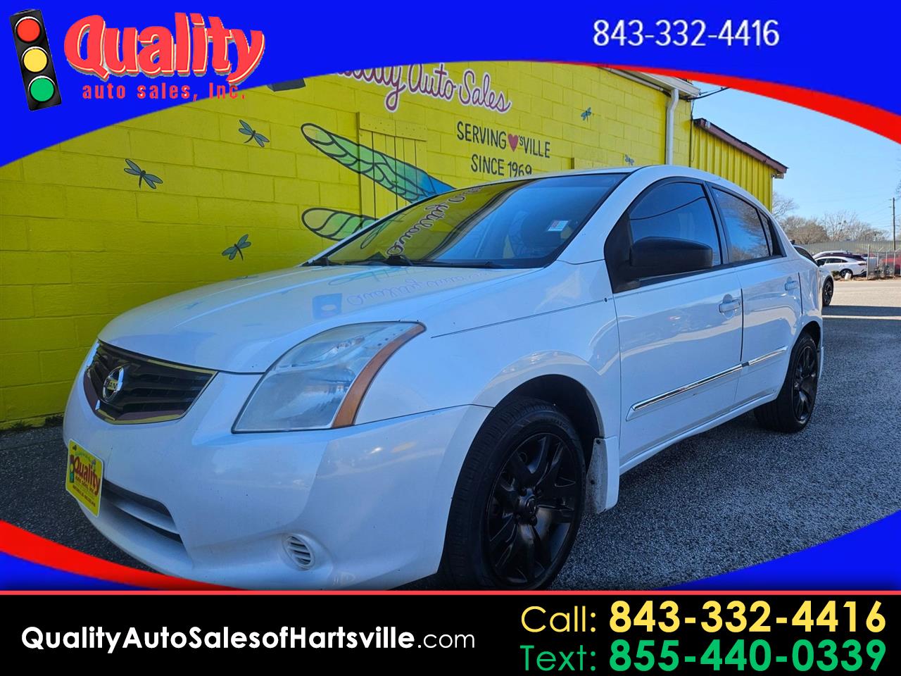 Nissan Sentra 4dr Sdn I4 CVT 2.0 S 2012