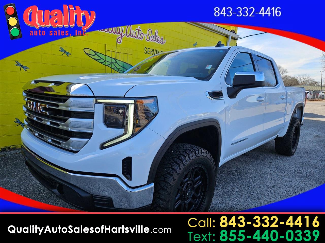 GMC Sierra 1500 4WD Crew Cab 147" SLE 2023