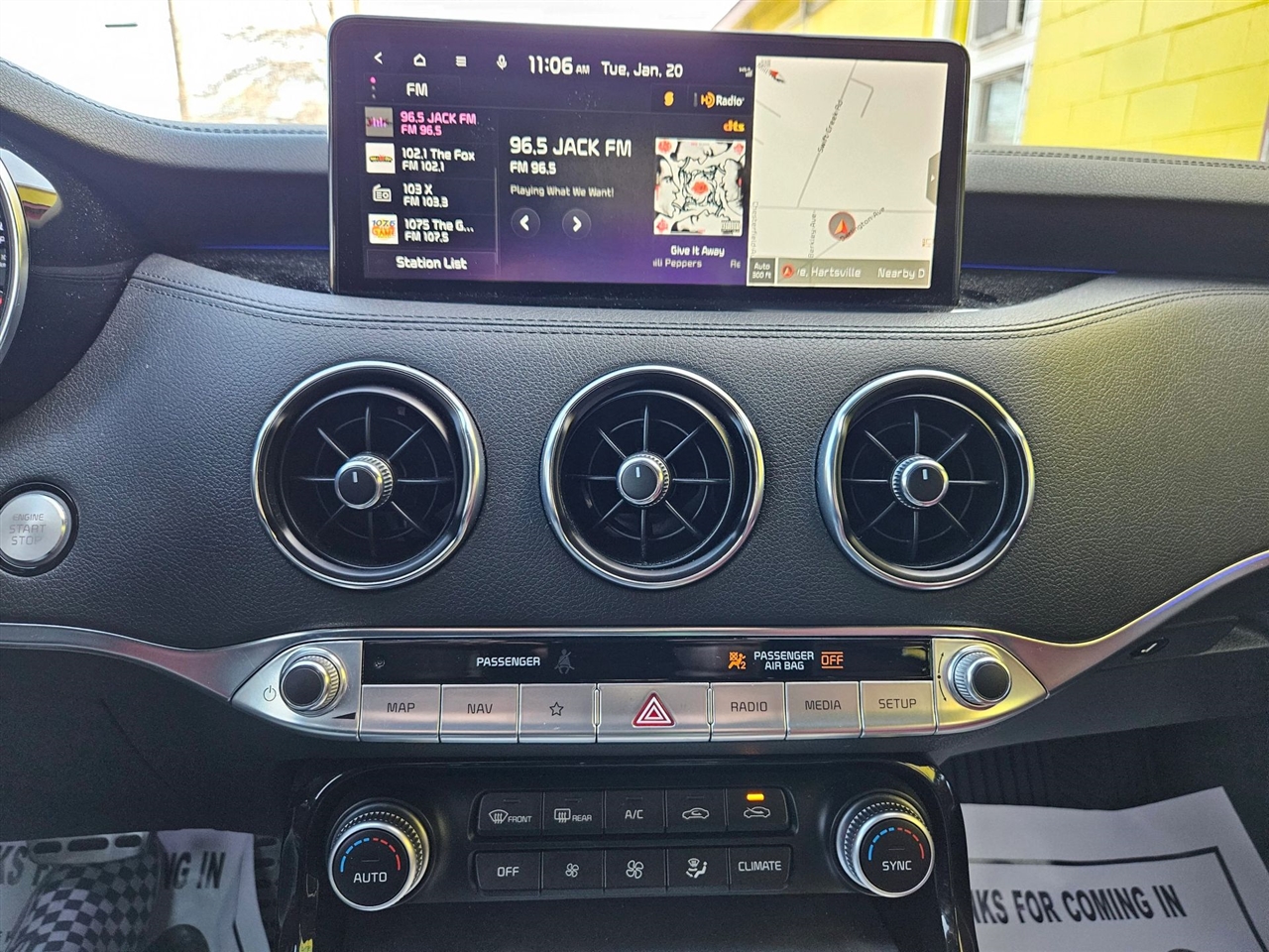 Kia Stinger GT1 RWD 2022