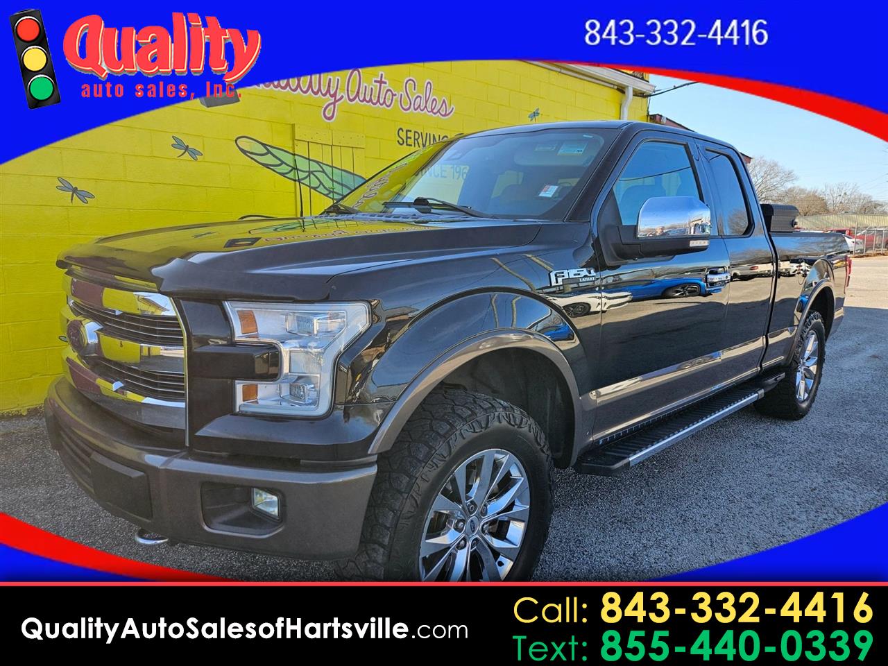 2016 Ford F-150 4WD SuperCab 145" XLT