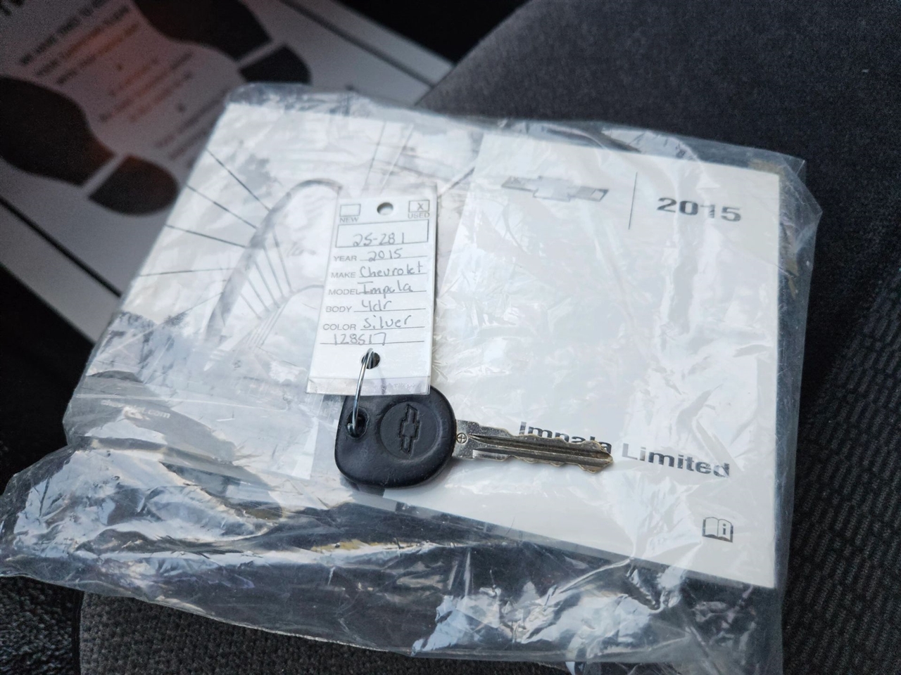 Chevrolet Impala Limited Police 4dr Sdn Police 2015