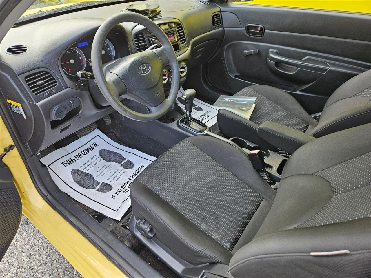 Hyundai Accent 3dr HB Auto GS 2010