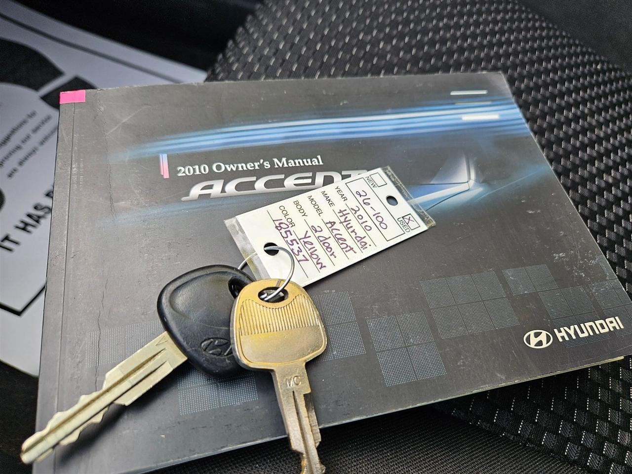 Hyundai Accent 3dr HB Auto GS 2010