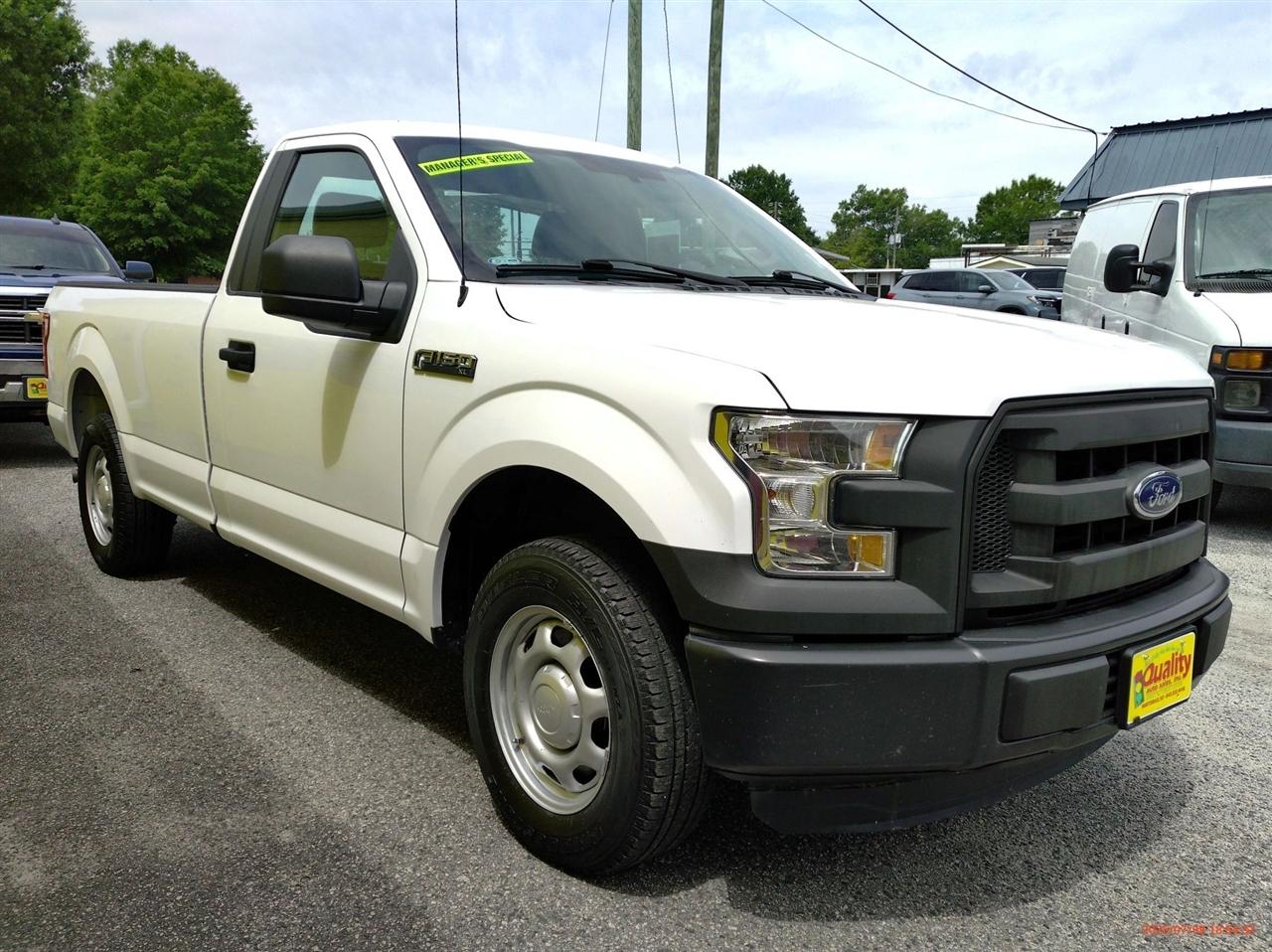 Ford F-150 2WD Reg Cab 141" XLT 2016