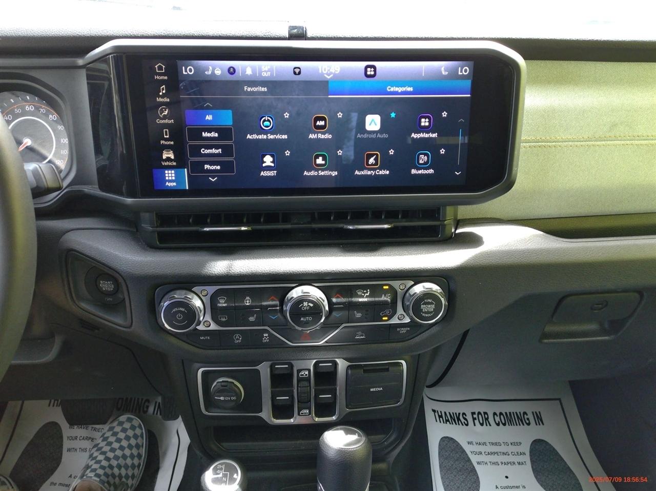 Jeep Wrangler Sport S 4 Door 4x4 2025