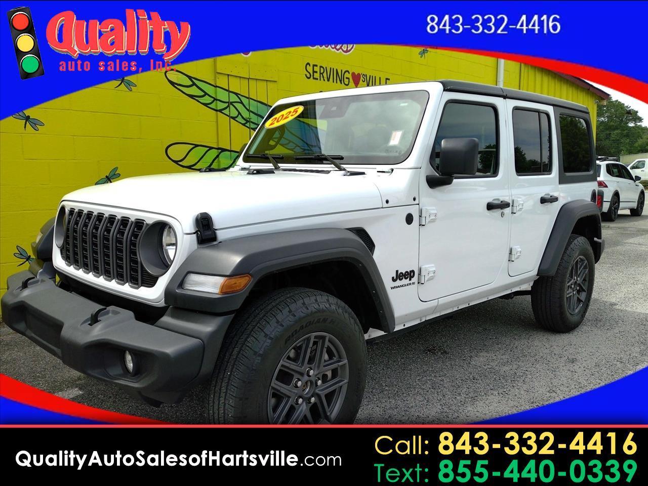 2025 Jeep Wrangler Sport S 4 Door 4x4