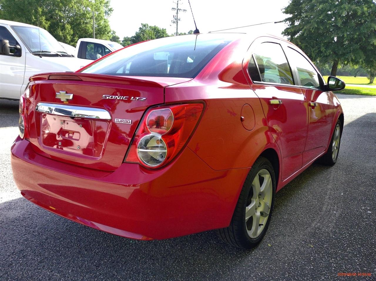 Chevrolet Sonic 4dr Sdn Auto LTZ 2016