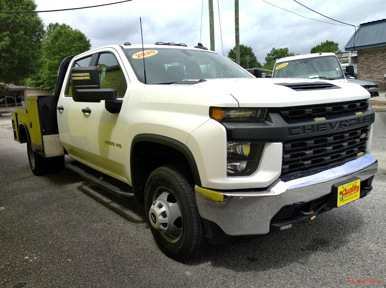 Chevrolet Silverado 3500HD CC 4WD Crew Cab 177" WB, 60" CA Work Truck 2020