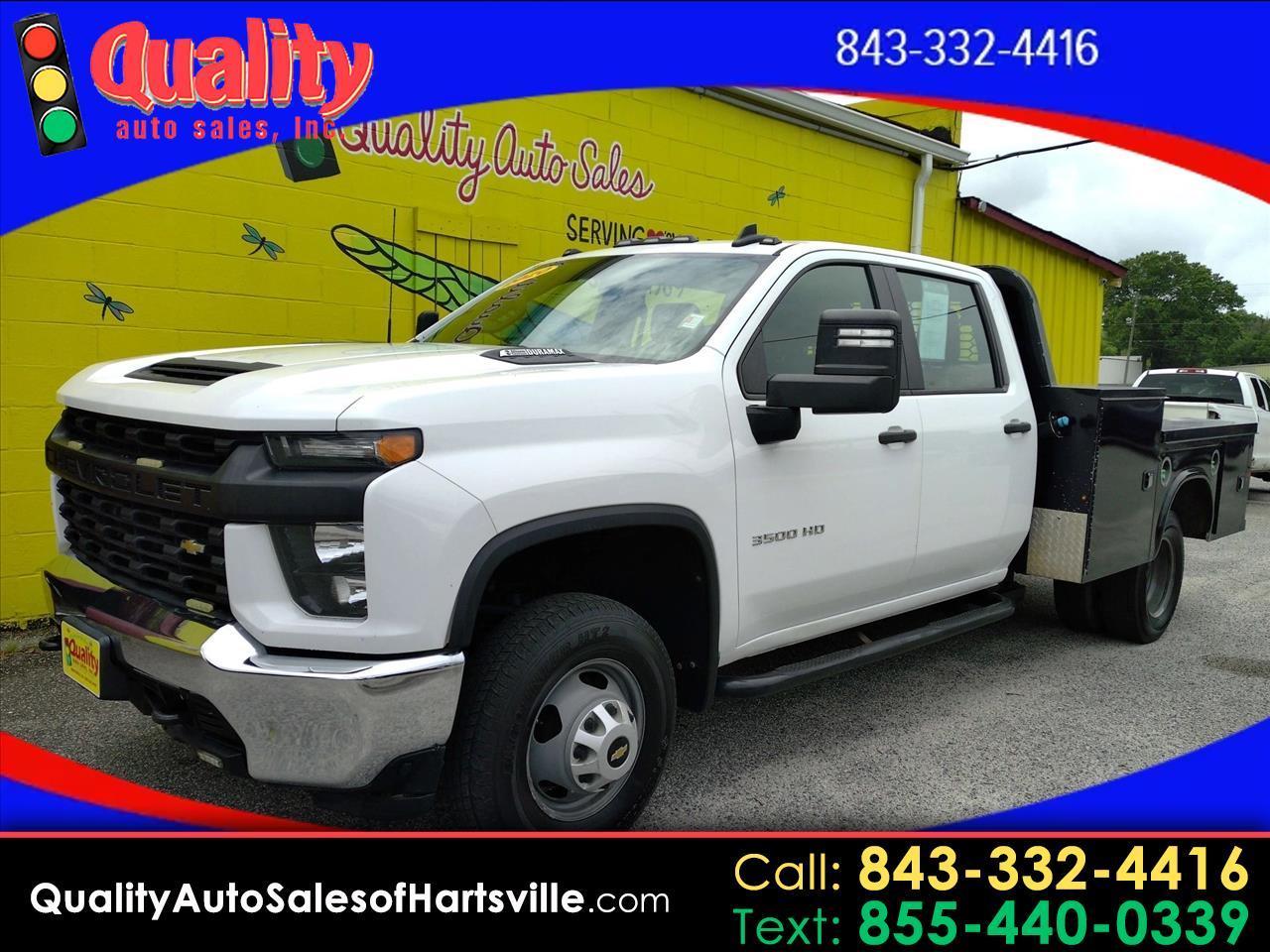 Chevrolet Silverado 3500HD CC 4WD Crew Cab 177" WB, 60" CA Work Truck 2020