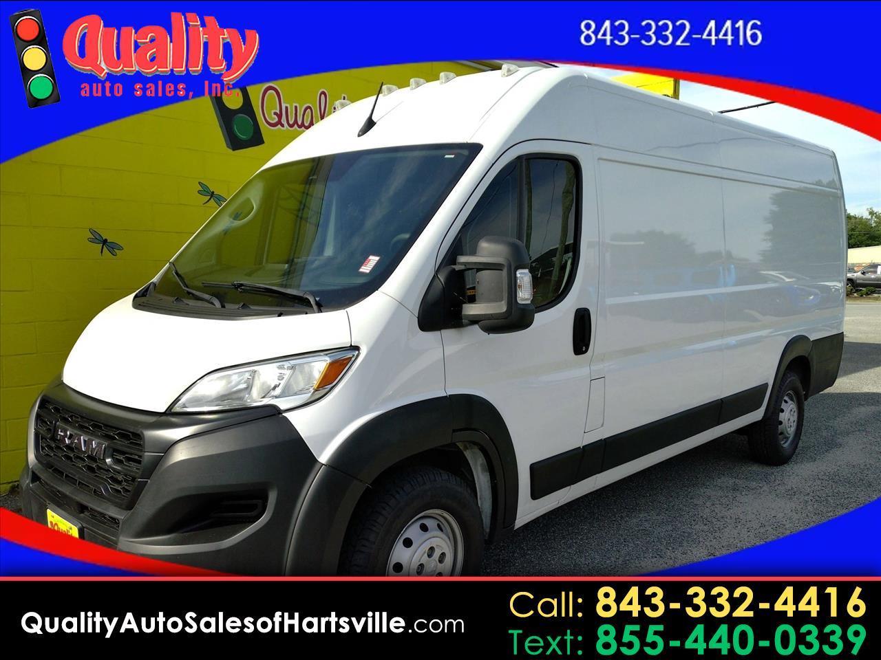 2023 RAM ProMaster Cargo Van 3500 High Roof 159" WB EXT