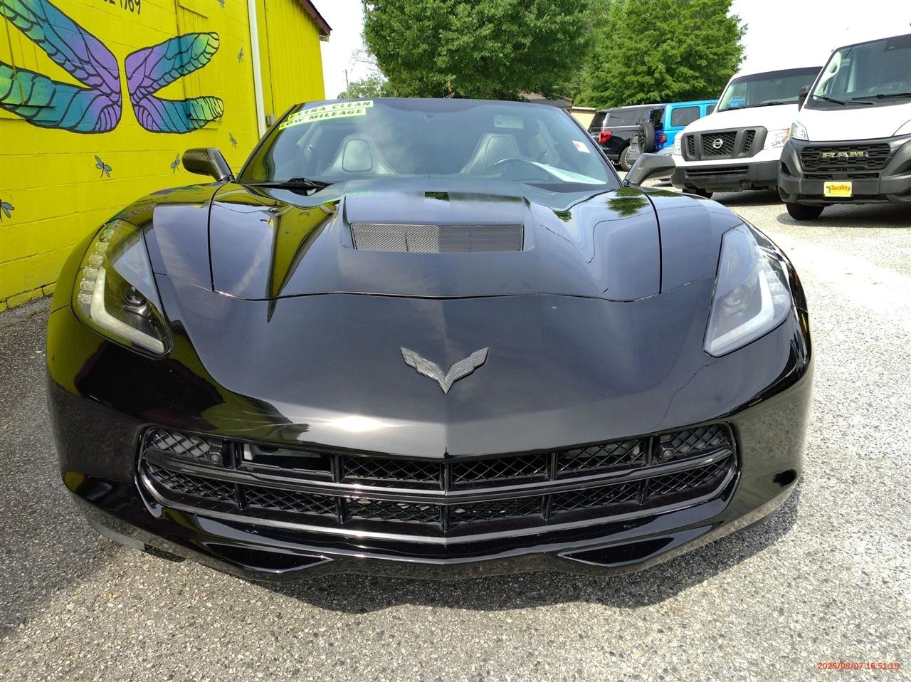 Chevrolet Corvette 2dr Stingray Z51 Cpe w/2LT 2017