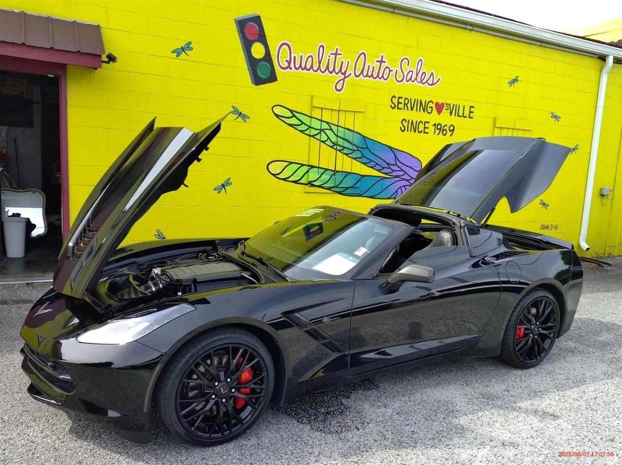 Chevrolet Corvette 2dr Stingray Z51 Cpe w/2LT 2017