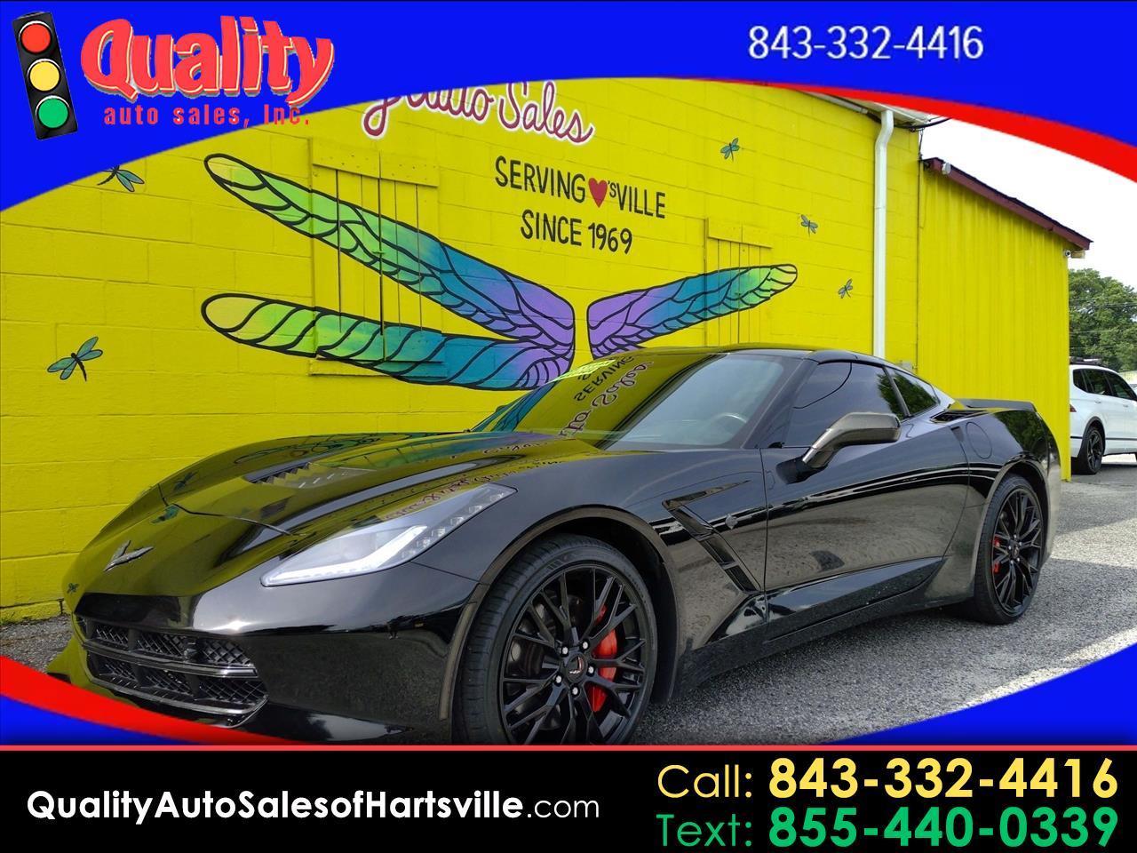 2017 Chevrolet Corvette 2dr Stingray Z51 Cpe w/2LT